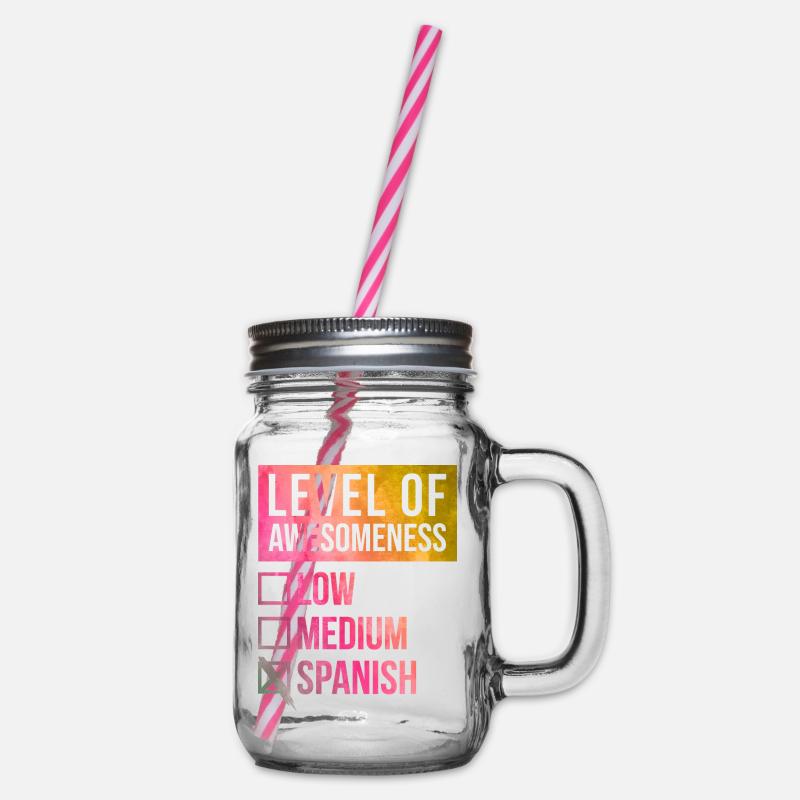 Espagnol - Bocal à boisson - transparent