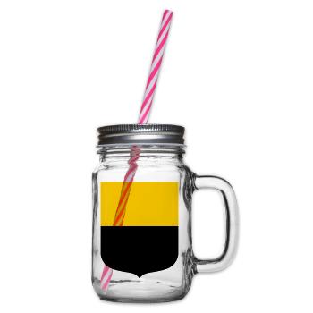 Sachsen-Anhalt - Henkelglas mit Schraubdeckel - Klar - Rechts