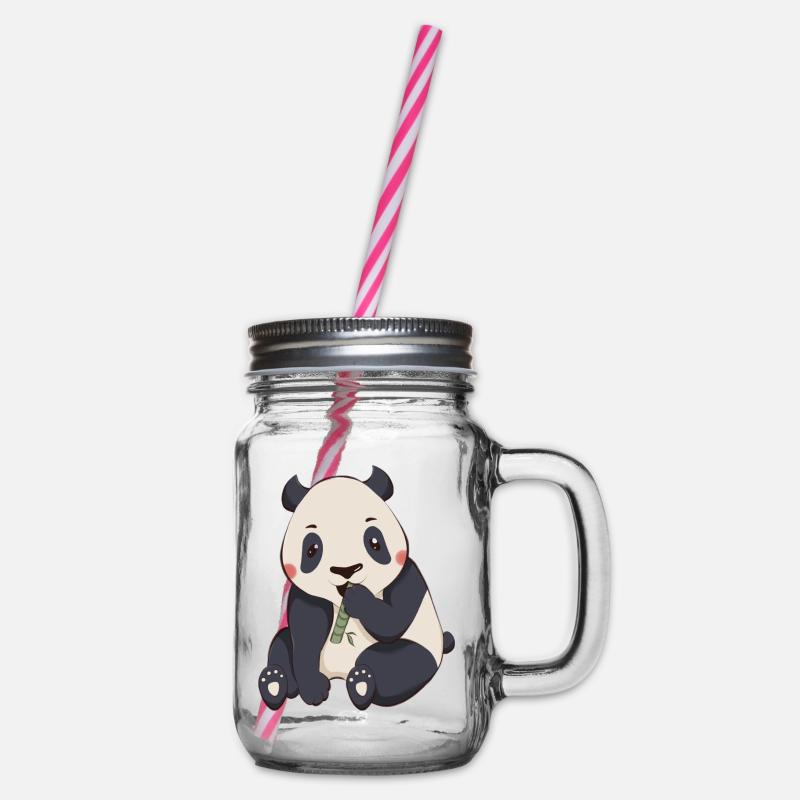 Panda - Bocal à boisson - transparent