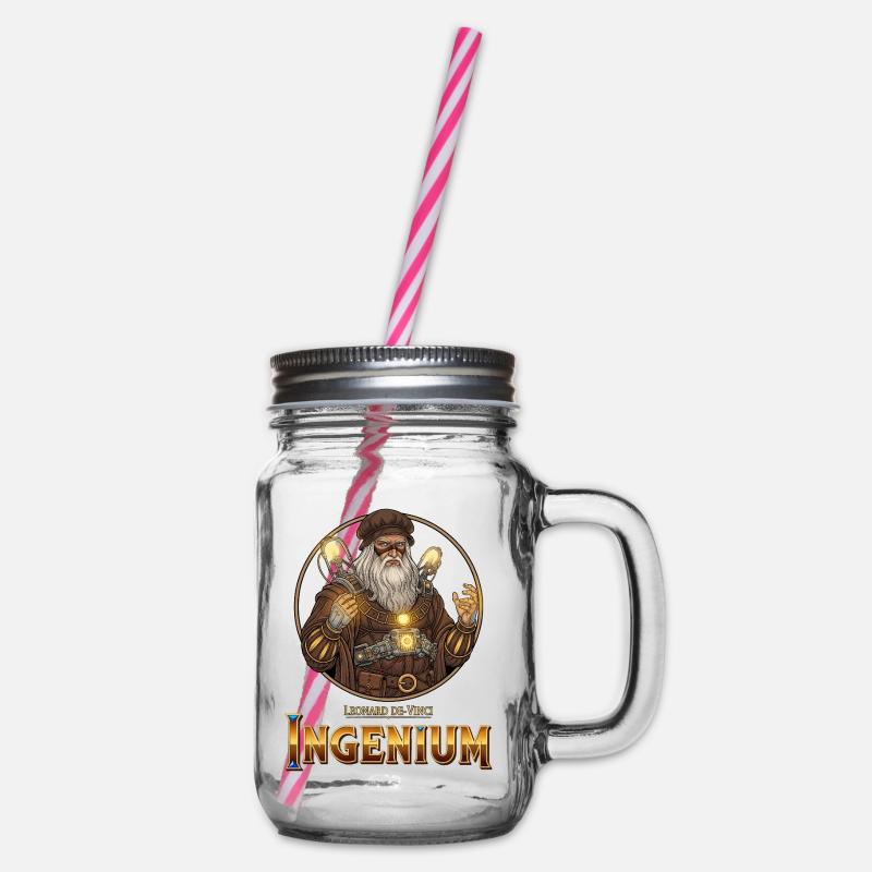 Ingenium Léonardo: Sorcier Steampunk - Bocal à boisson - transparent