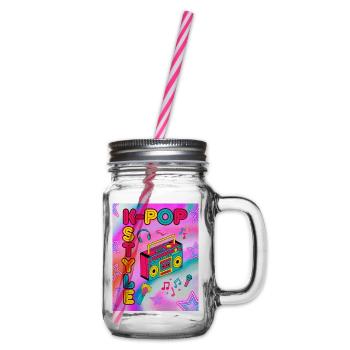 K‑Pop Style - Bocal à boisson - transparent - Droite
