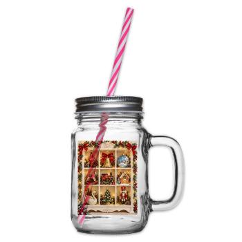 Weihnachts-Kuriositätenschrank - Henkelglas mit Schraubdeckel - Klar - Rechts