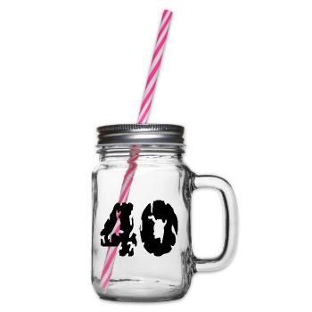 Maillot 40 numéros - Bocal à boisson - transparent - Droite