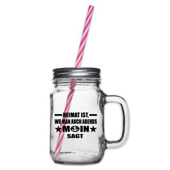 Moin - Henkelglas mit Schraubdeckel - Klar - Rechts