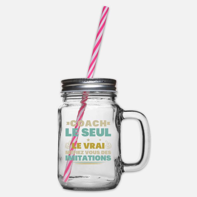 Coach Le Seul Le Vrai Méfiez Vous Des Imitations - Bocal à boisson - transparent
