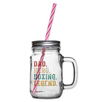 Papa Held Boxlegende - Henkelglas mit Schraubdeckel - Klar - Rechts