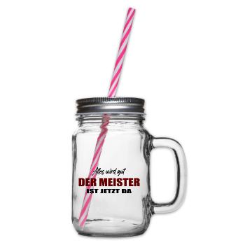 Meister - Henkelglas mit Schraubdeckel - Klar - Rechts