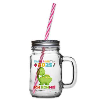 kiKindergarten 2025 Kids Gift Kita 2025 Décoration - Bocal à boisson - transparent - Droite