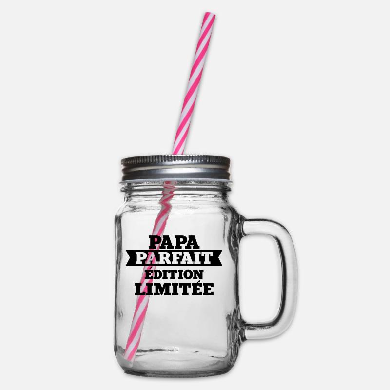 papa parfait édition limitée - Bocal à boisson - transparent