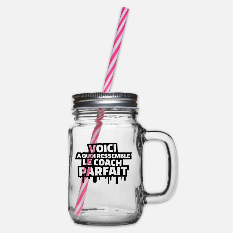 voici à quoi ressemble le coach parfait - Bocal à boisson - transparent