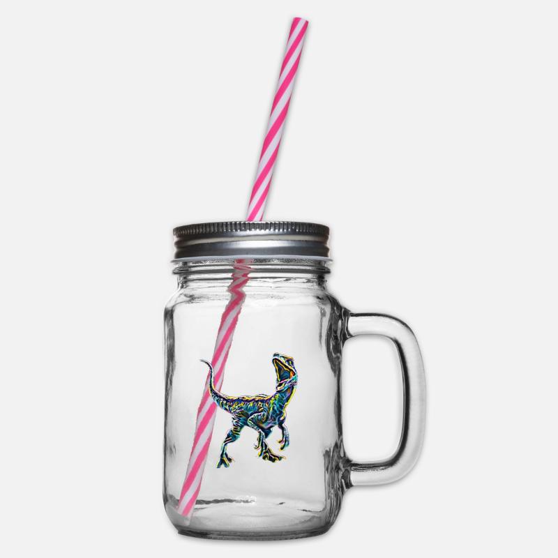 Velociraptor - Bocal à boisson - transparent