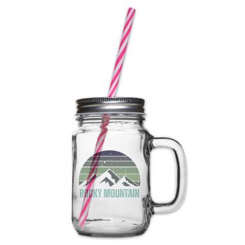 Montagnes - Bocal à boisson - transparent - Droite