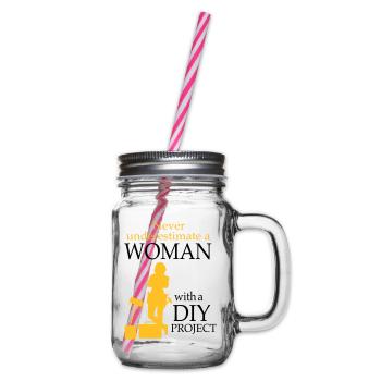 2541614 128189769 DIY - Henkelglas mit Schraubdeckel - Klar - Rechts