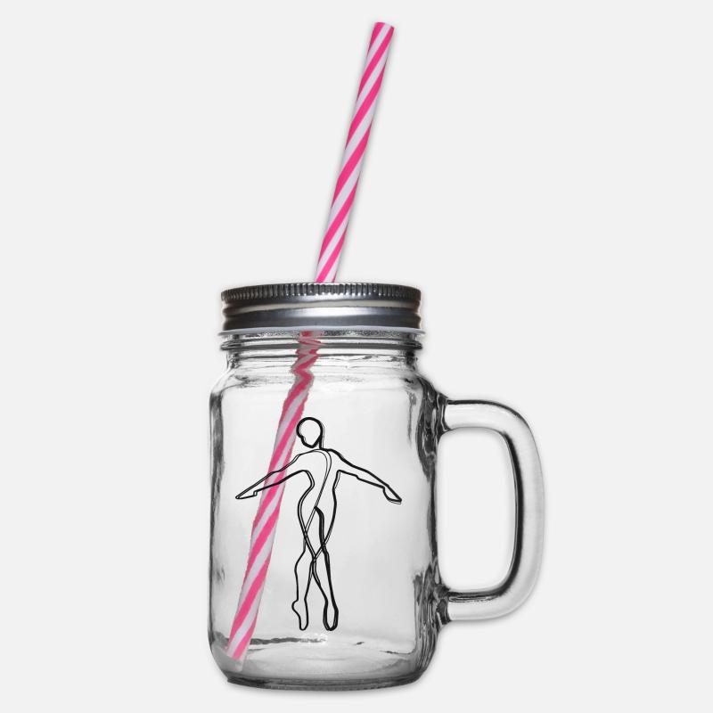 JOSZ DESIGN Danse 4 - Bocal à boisson - transparent