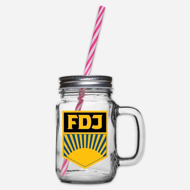 FDJ - Henkelglas mit Schraubdeckel - Klar