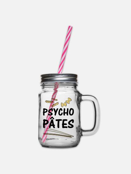 Psycho Pâtes - Bocal à boisson - transparent