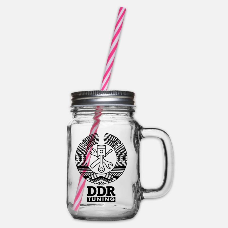 DDR Tuning Blason 1c - Bocal à boisson - transparent