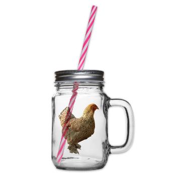Poulet - Bocal à boisson - transparent - Droite