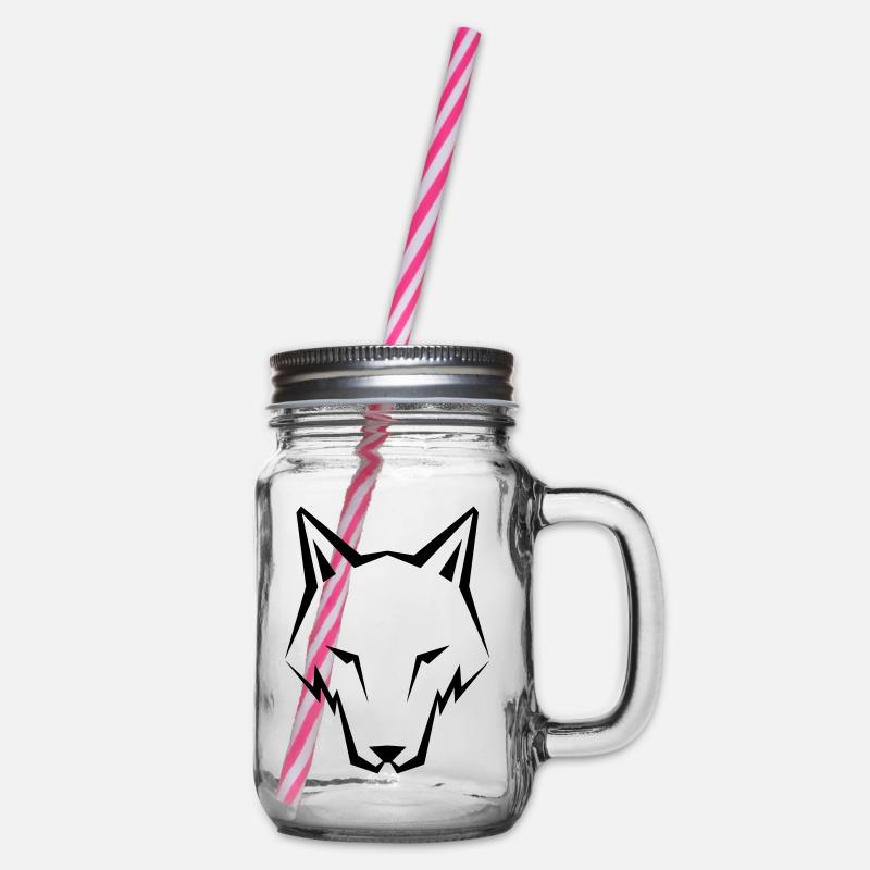 Wolf - Bocal à boisson - transparent