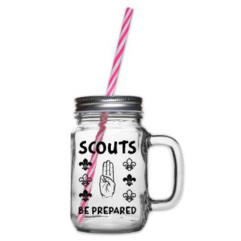 Scouts Toujours Prêts ! - Bocal à boisson - transparent - Droite