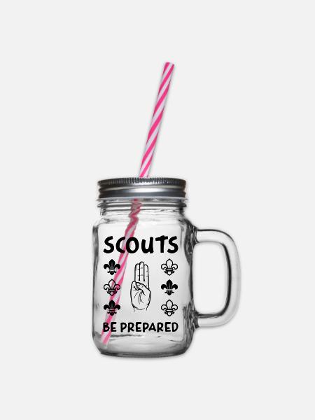 Scouts Toujours Prêts ! - Bocal à boisson - transparent