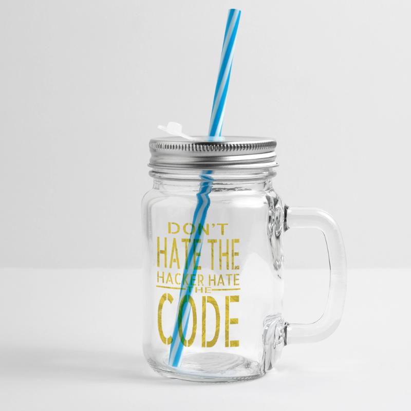 bday anniversaire cadeau idée hack out hacking coder Bocal à boisson