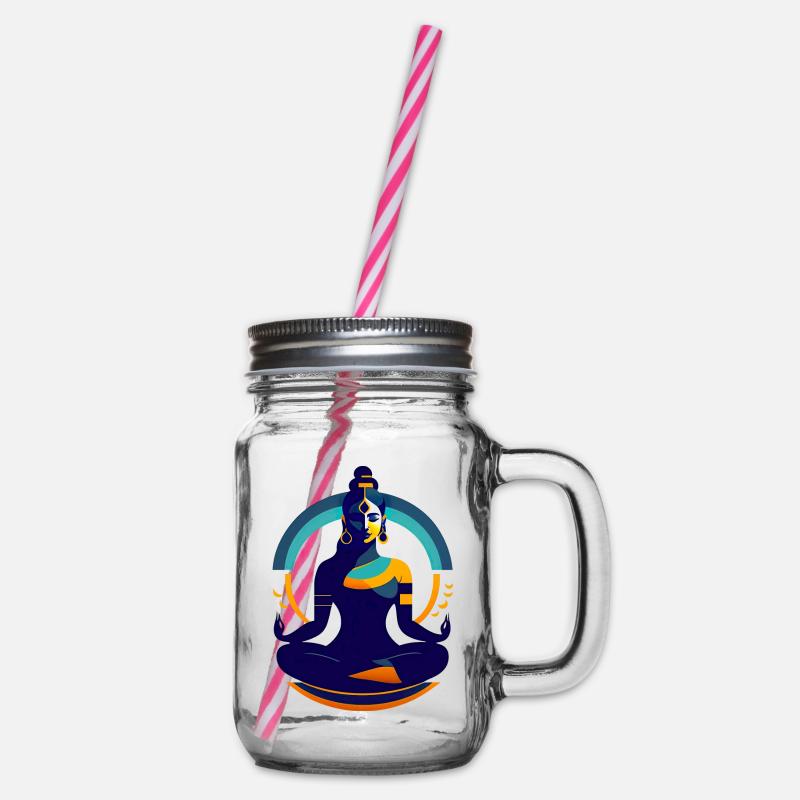 Yoga - Bocal à boisson - transparent