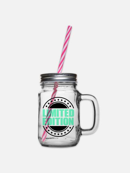 limited edition - Henkelglas mit Schraubdeckel - Klar