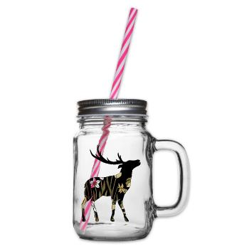 Cerf - Bocal à boisson - transparent - Droite