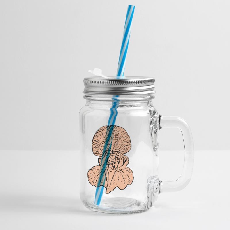 Muttertags Geschenk Mutter Muttertag Geschenkidee  Henkelglas mit Schraubdeckel