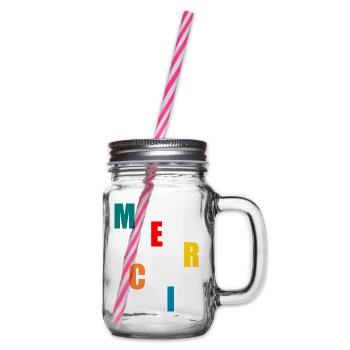 MAÎTRESSE. MAITRE. MERCI. MERCI MAÎTRESSE - Bocal à boisson - transparent - Droite