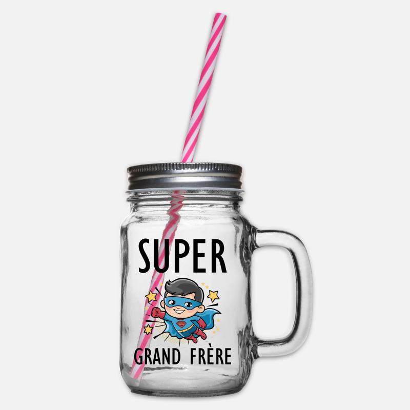Super grand frere - Bocal à boisson - transparent