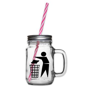 keep tidy - Henkelglas mit Schraubdeckel - Klar - Rechts