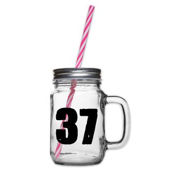 Maillot numéro 37 - Bocal à boisson - transparent - Droite