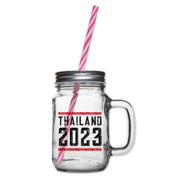 Thaïlande 2023 - Bocal à boisson - transparent - Droite