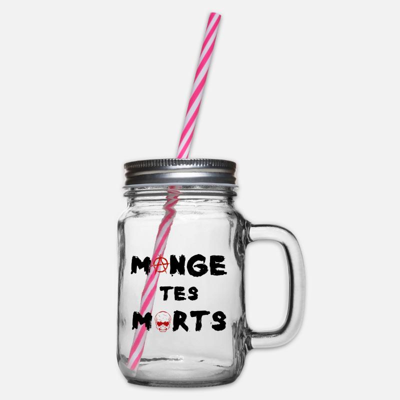 Mange tes morts - Bocal à boisson - transparent