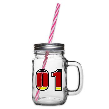 1 Numéro Allemagne Jersey - Bocal à boisson - transparent - Droite