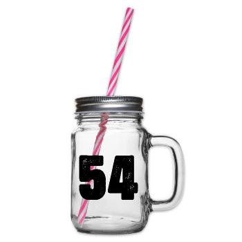 Maillot à 54 numéros - Bocal à boisson - transparent - Droite