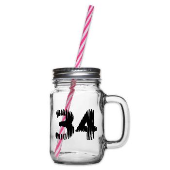 Maillot à 34 numéros - Bocal à boisson - transparent - Droite