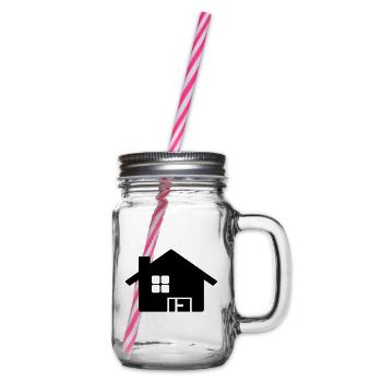 Maison Symbole Maison - Bocal à boisson - transparent - Droite