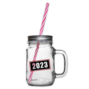 Symbole 2023 - Bocal à boisson - transparent - Droite