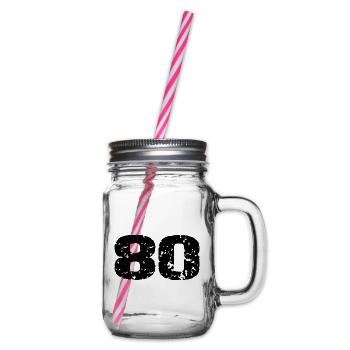 Maillot 80 numéro - Bocal à boisson - transparent - Droite