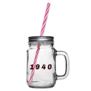 Numéro de l’année 1940 - Bocal à boisson - transparent - Droite