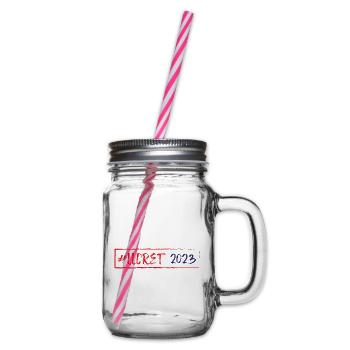 Lloret De Mar 2023 - Henkelglas mit Schraubdeckel - Klar - Rechts