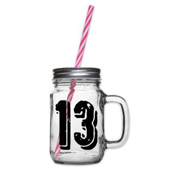 Maillot à 13 numéros - Bocal à boisson - transparent - Droite