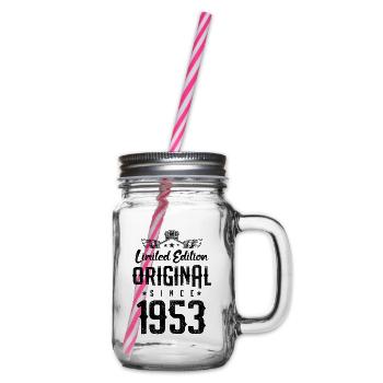 1953 limited edition - Henkelglas mit Schraubdeckel - Klar - Rechts