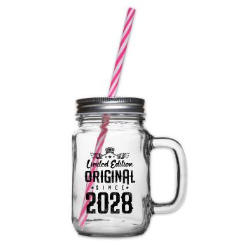 2028 limited edition - Henkelglas mit Schraubdeckel - Klar - Rechts