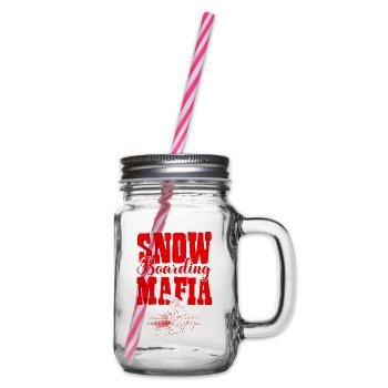 Mafia du snowboard - Bocal à boisson - transparent - Droite