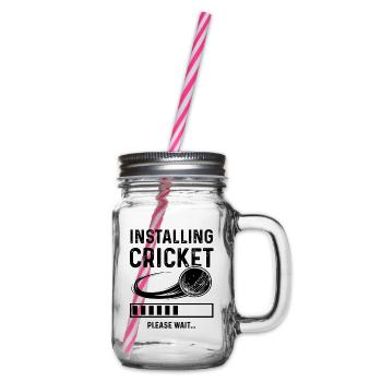 cricket installieren - Henkelglas mit Schraubdeckel - Klar - Rechts