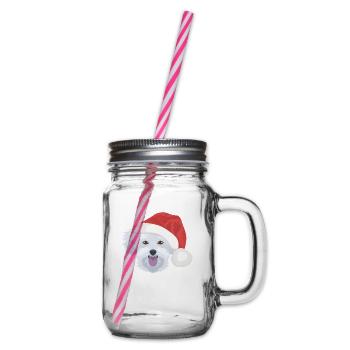 Malteser Merry Christmas - Glass jar with handle and screw cap - clear - Right